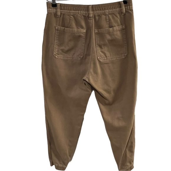 GAP Tan Utility Cargo Jogger Pant Size 10 - Picture 2 of 10